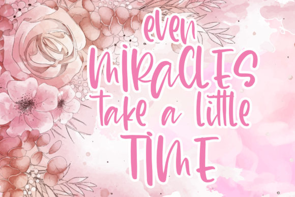 Blush Lovely Font - Preview 2