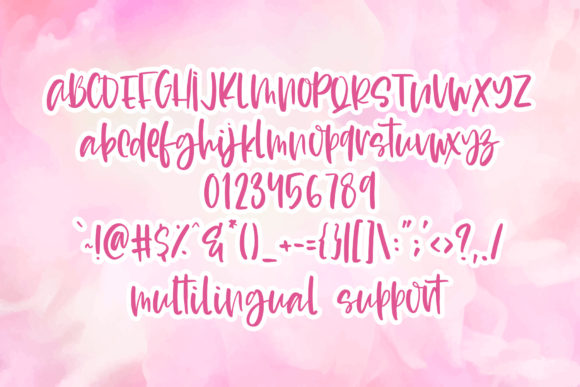 Blush Lovely Font - Preview 5