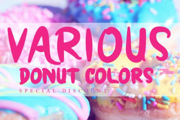 Donut Birtnis Font - Preview 3