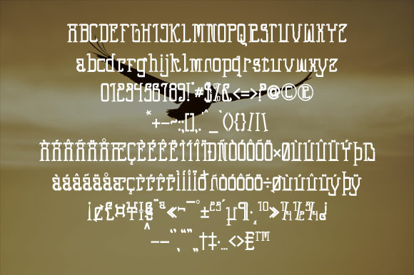Eagle Brown 1 Font - Preview 1