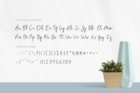 Lemenso Font font preview - 5