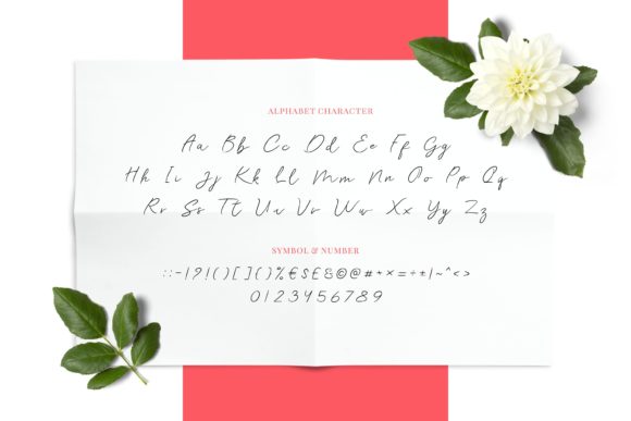 Rei Biensa Font PNG with transparent background - Preview 5