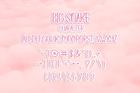 Big Snake Font - Preview 6
