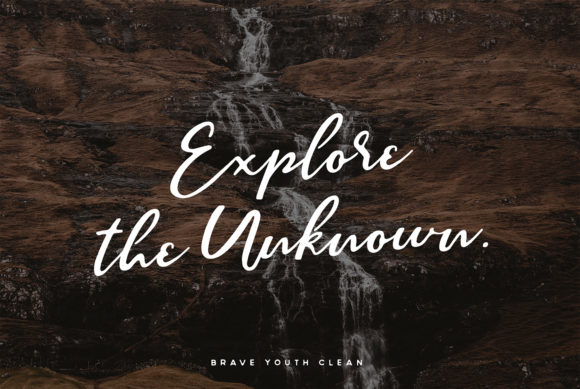 Brave Youth Font - Preview 3