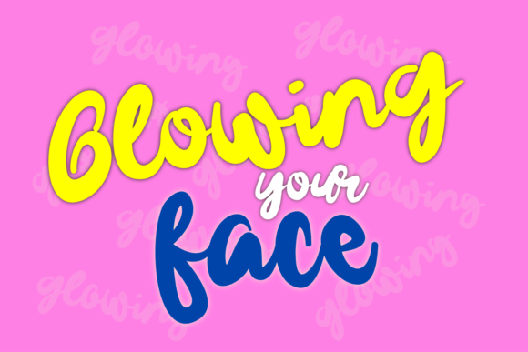 Gelowing Font - Preview 2