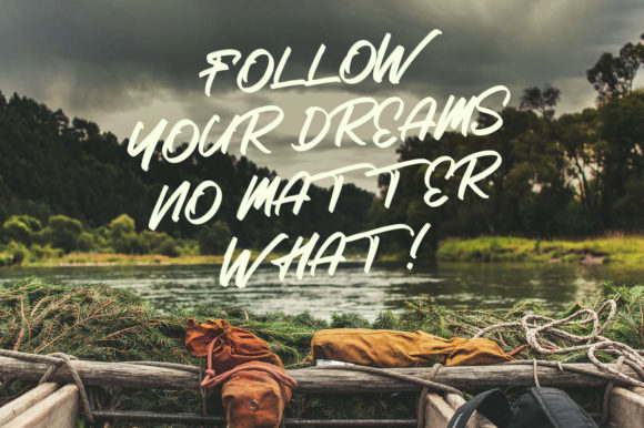 Gosira Brush Font - Preview 2