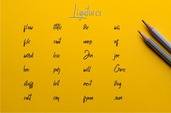 Letterdiost Font PNG with transparent background - Preview 6