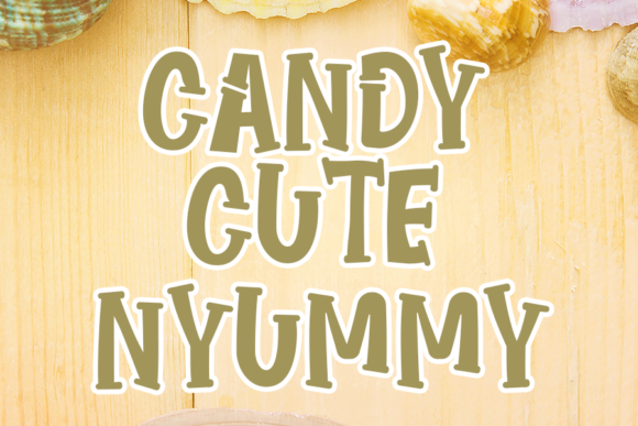 Menthos Cupes Font PNG with transparent background - Preview 1