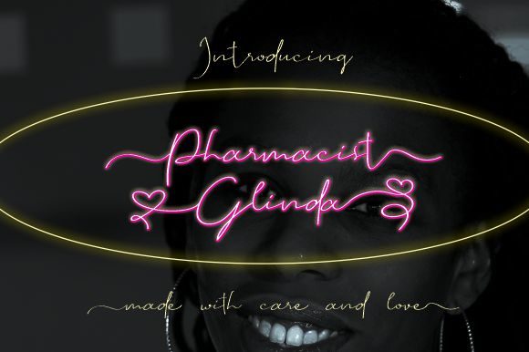 Pharmacist Glinda Font PNG with transparent background - Preview 1