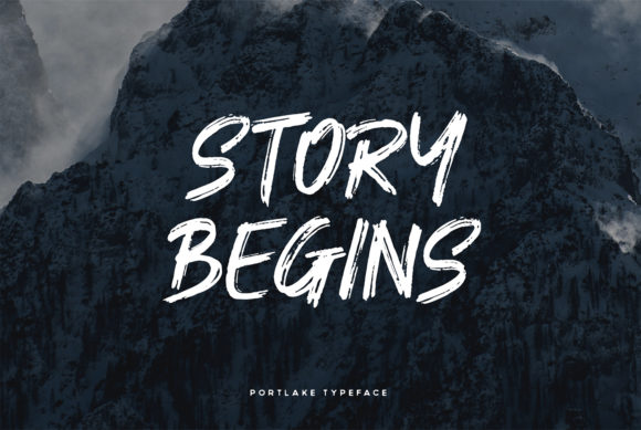 Portlake Font font preview - 2