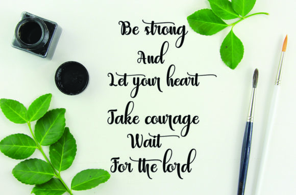Puttroe Font PNG with transparent background - Preview 1