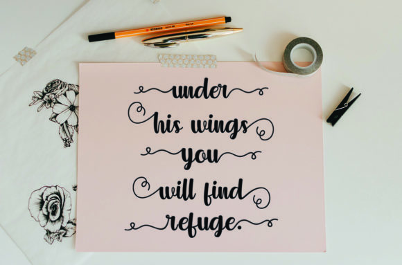 Puttroe Font PNG with transparent background - Preview 2