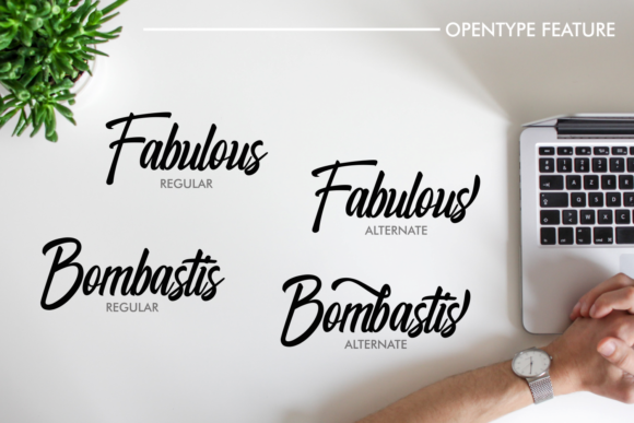 Respection Font PNG with transparent background - Preview 1