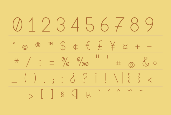 Abecedário Font - Preview 3
