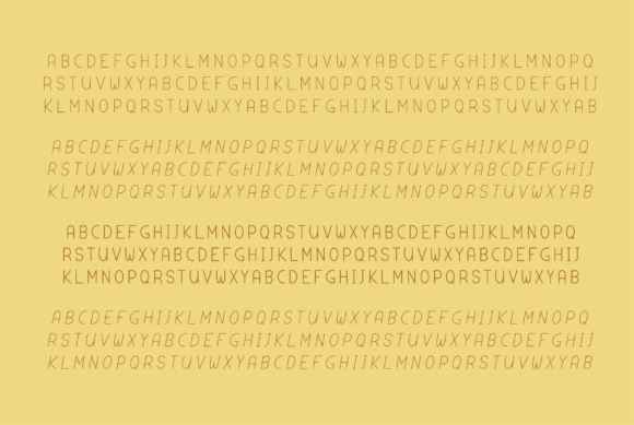 Abecedário Font - Preview 4