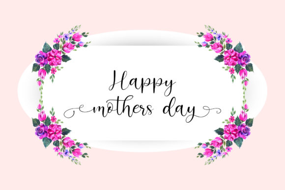Beauty Mothers Font PNG with transparent background - Preview 1