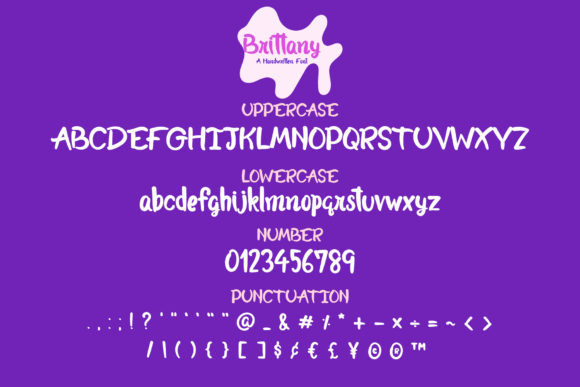 Brittany Font - Preview 2