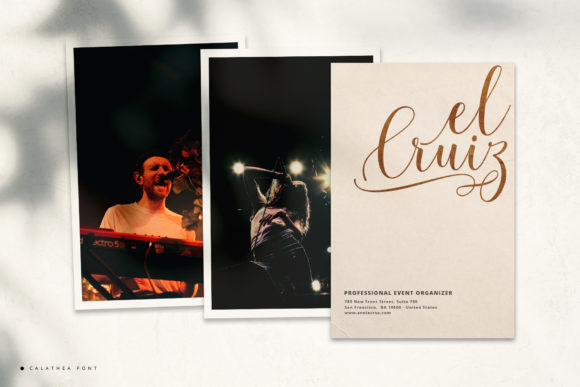 Calathea Font - Preview 2
