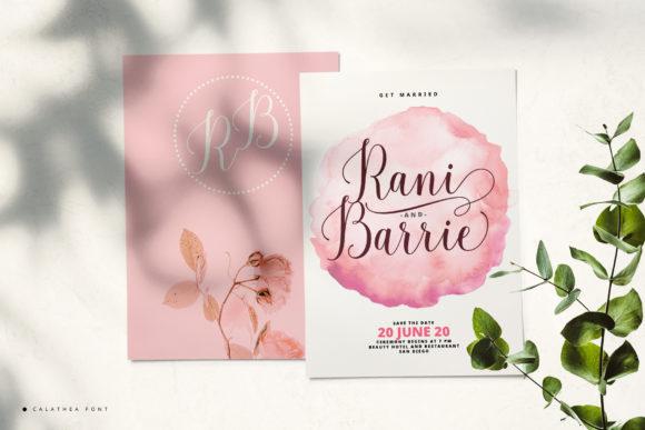 Calathea Font - Preview 4
