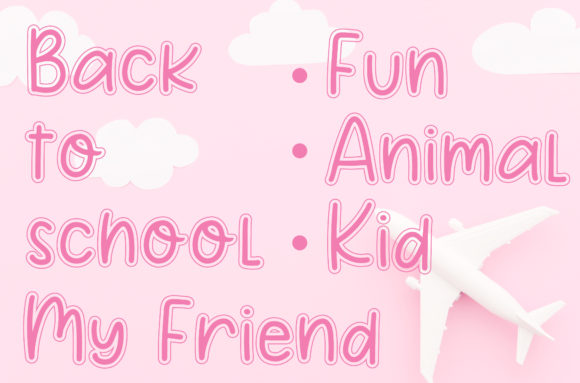 Children Happy Font - Preview 2