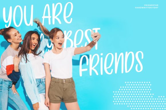 Friendstar Font - Preview 3