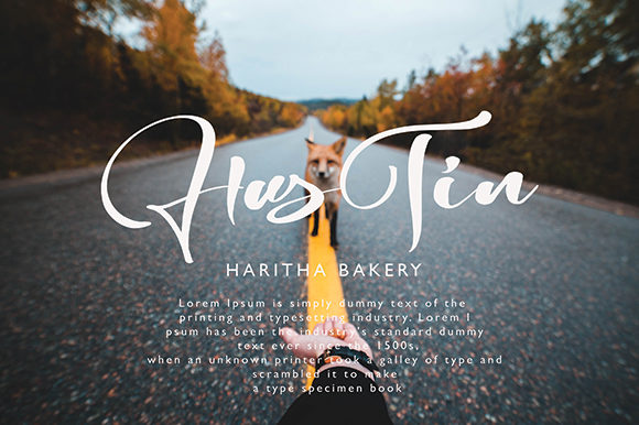 Gesttrak Font - Preview 5