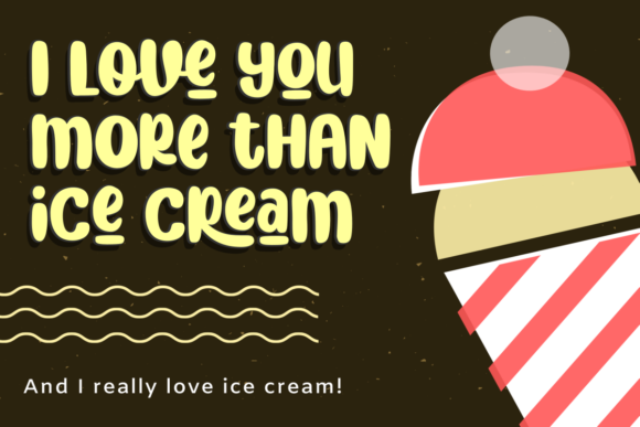 Honey and Raspberries Font - Preview 2