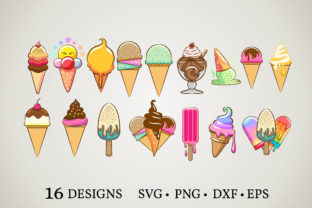 Ice Cream Bundle Graphic by Euphoria Design · Creative Fabrica