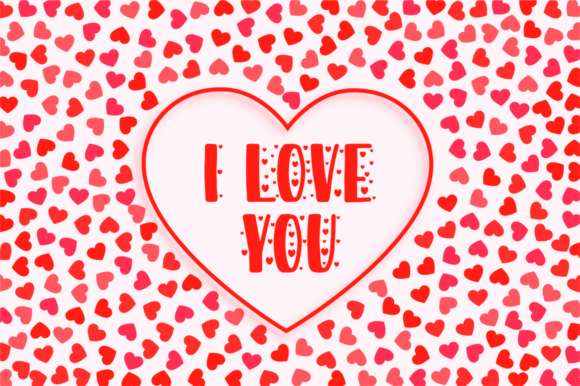 Love Larry Font PNG with transparent background - Preview 3