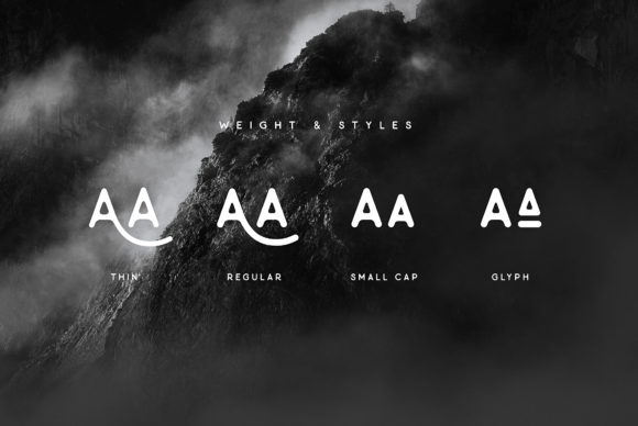 Minimalust Font PNG with transparent background - Preview 3