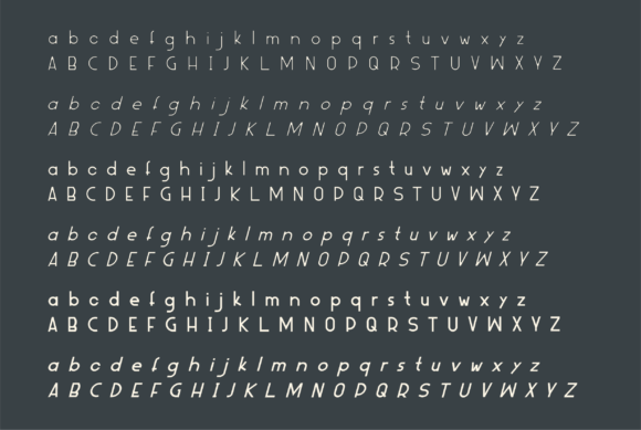 Olinad Font PNG with transparent background - Preview 1