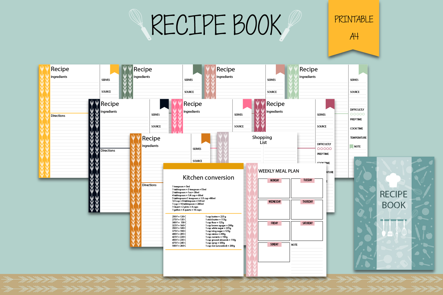 Recipe Binder, Recipe Book