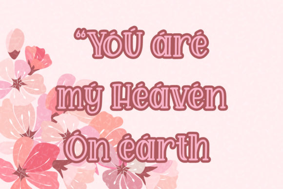 April Love Font - Preview 3