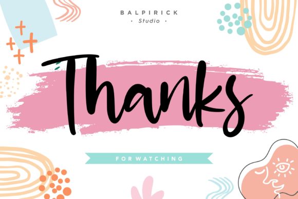Glittery Font - Preview 6
