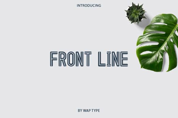 Out Line Font PNG with transparent background - Preview 1