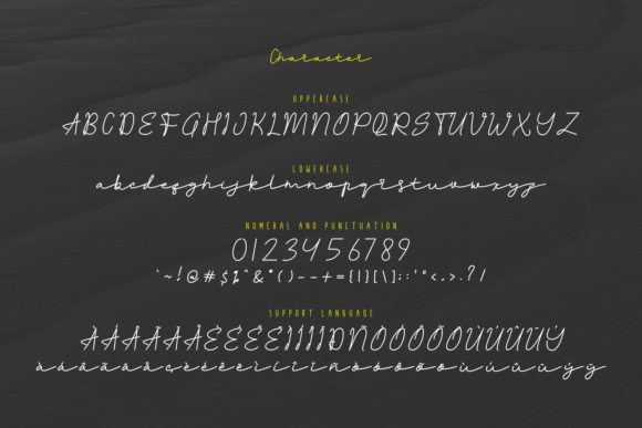 Peacelove Font PNG with transparent background - Preview 2