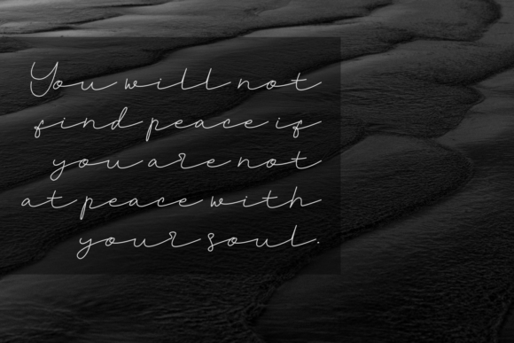 Peacelove Font PNG with transparent background - Preview 3