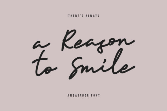 Ambasador Font - Preview 4