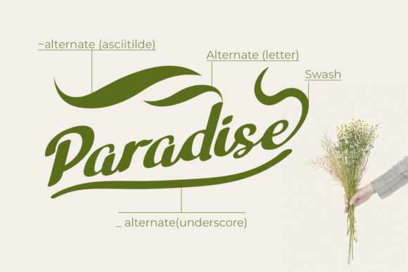 Bathi Font - Preview 1