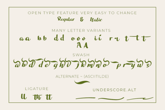 Bathi Font - Preview 4