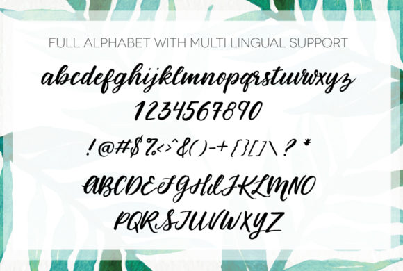 Birds of Paradies Font - Preview 2
