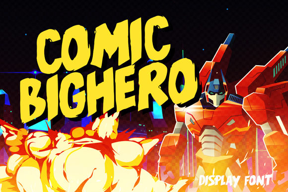 Broken Gigant Font - Preview 1