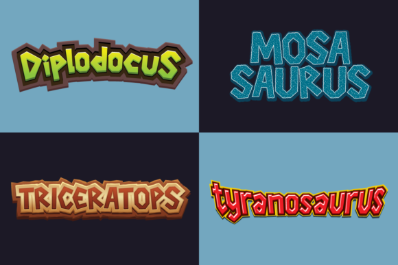 Dinotype Font - Preview 1