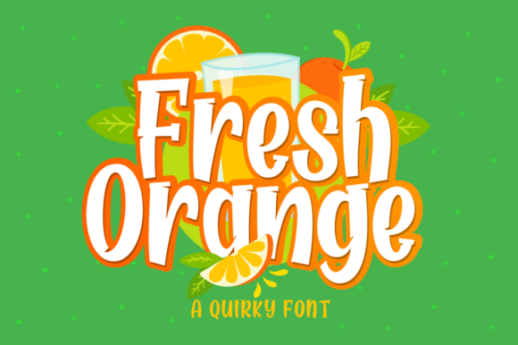 Fresh Orange Font - Preview 6