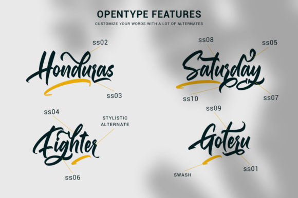 Gallardo Font - Preview 2