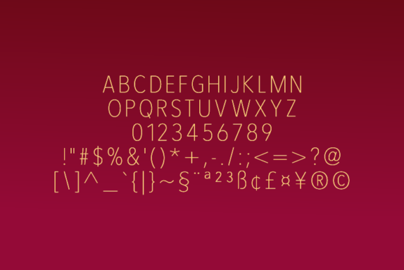 Madlyne Font font preview - 1