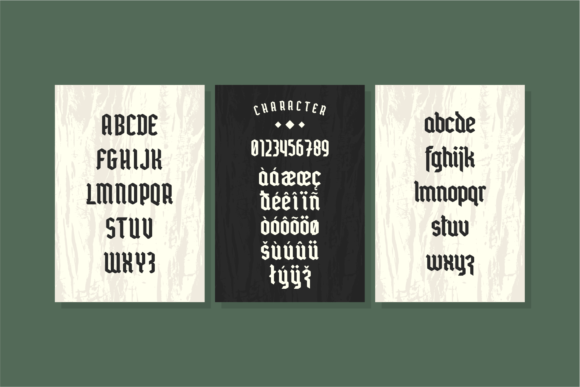 Mordova Font PNG with transparent background - Preview 3