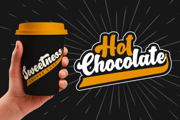 Oh Chewy Font font preview - 5