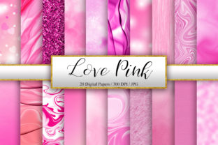 Pink Background Digital Papers Graphic by PinkPearly · Creative Fabrica