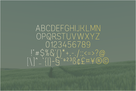 Smarterm Font PNG with transparent background - Preview 1